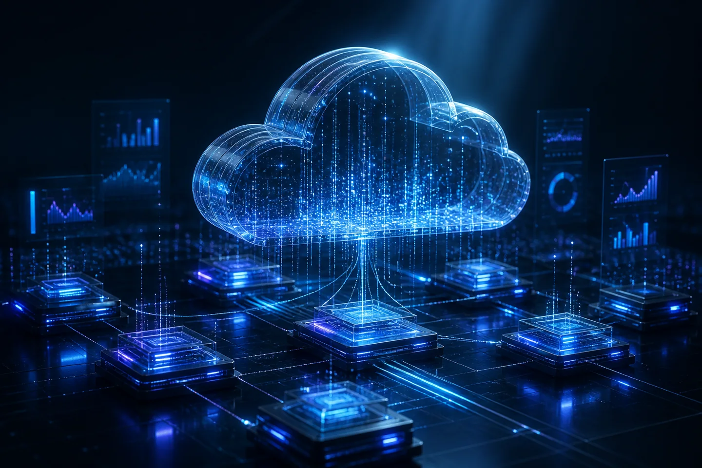 Modern cloud activity analytics visualization
